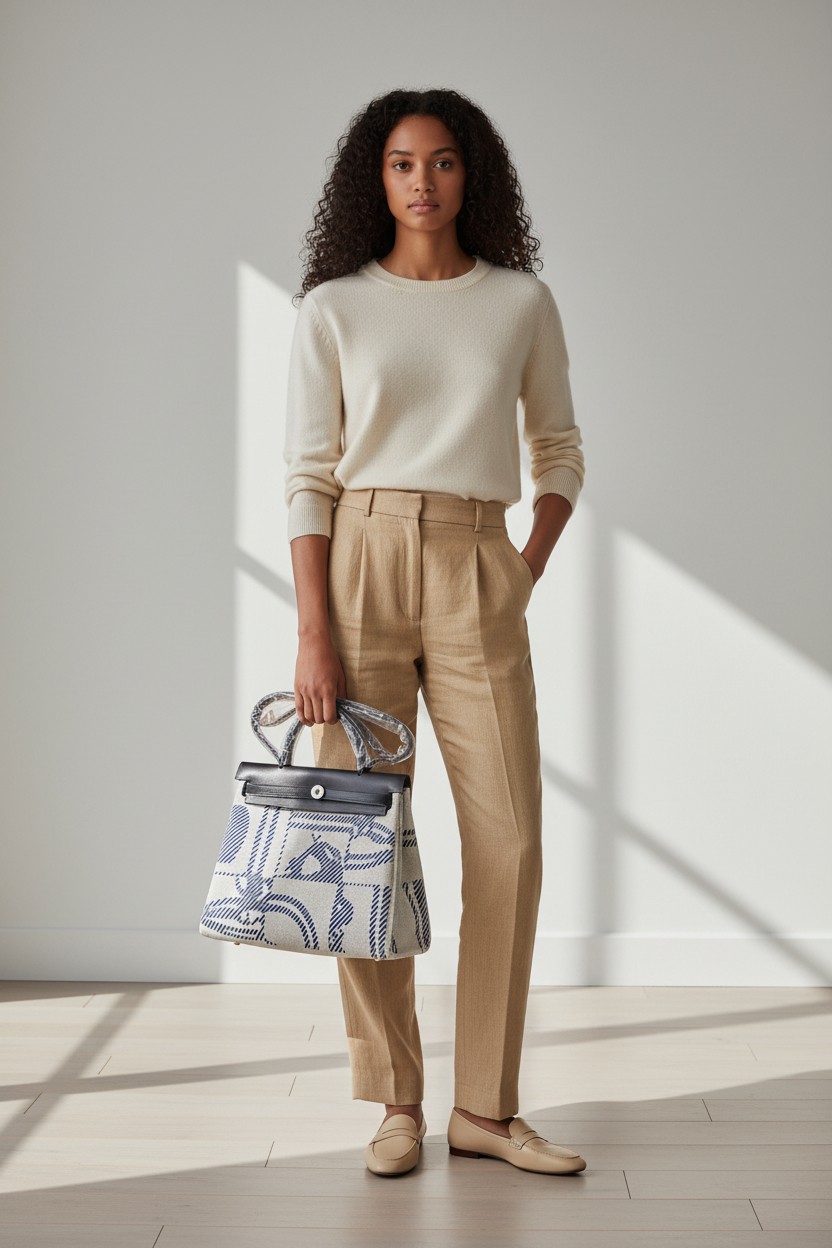 에르백 Herbag 31 캔버스 블랙