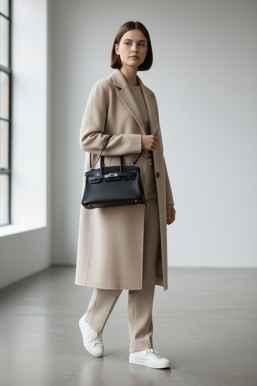 숄더 버킨 Shoulder Birkin 29 블랙/실버 하드웨어