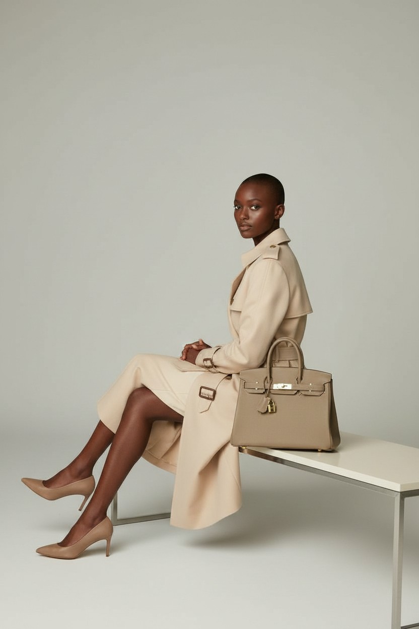 버킨 Birkin 30 Togo 트렌치 코트 그레이(Etoupe)/골드 하드웨어