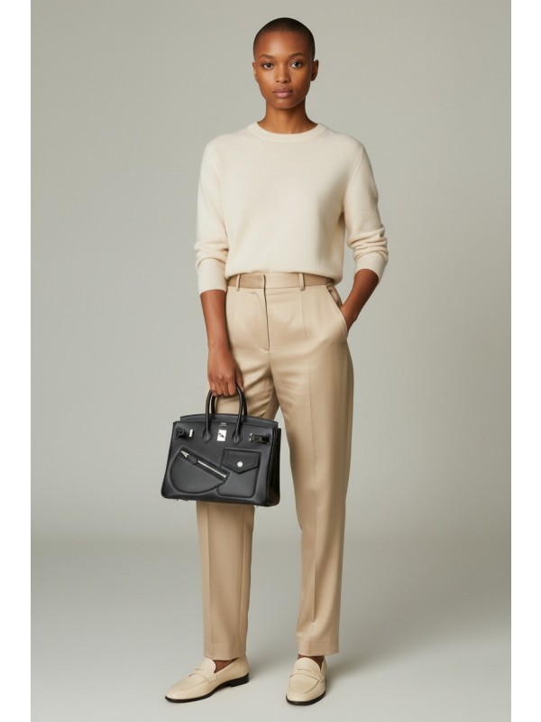 버킨락 Birkin Rock 25 블랙 실버 하드웨어