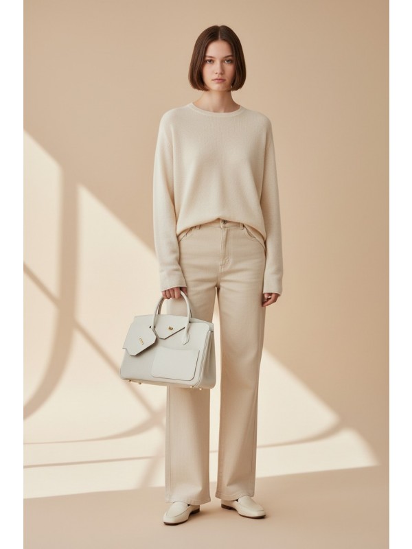 버킨 데조르드레 Birkin Désordre 30 Togo + swift 10 크림화이트 / 골드 하드웨어