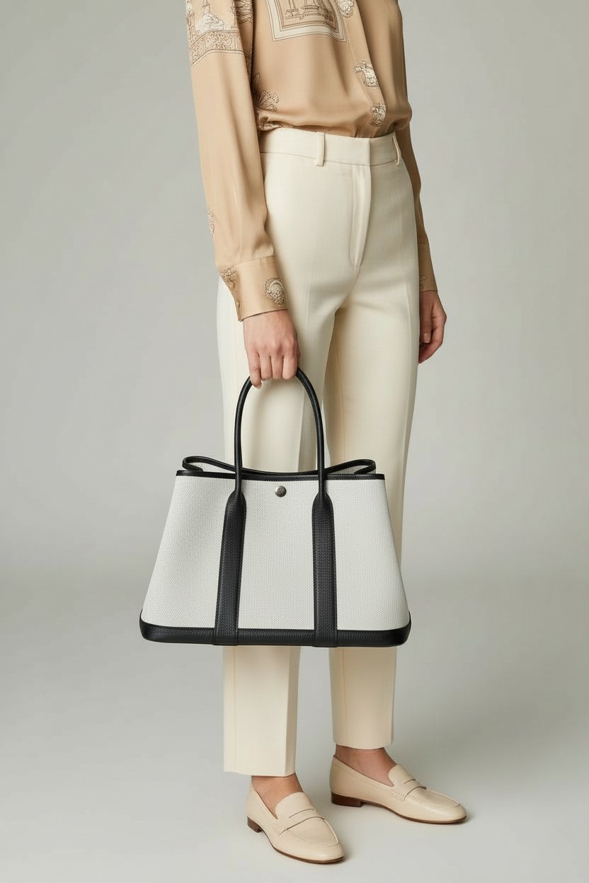 가든파티 Garden Party 30 캔버스 Black leather