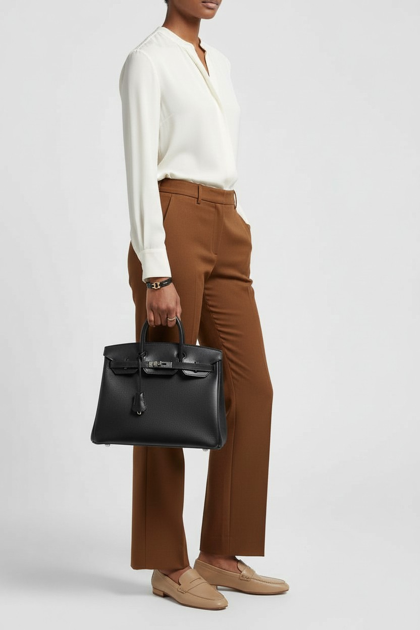 버킨 Birkin 30 BOX 블랙(Black) 블랙 하드웨어