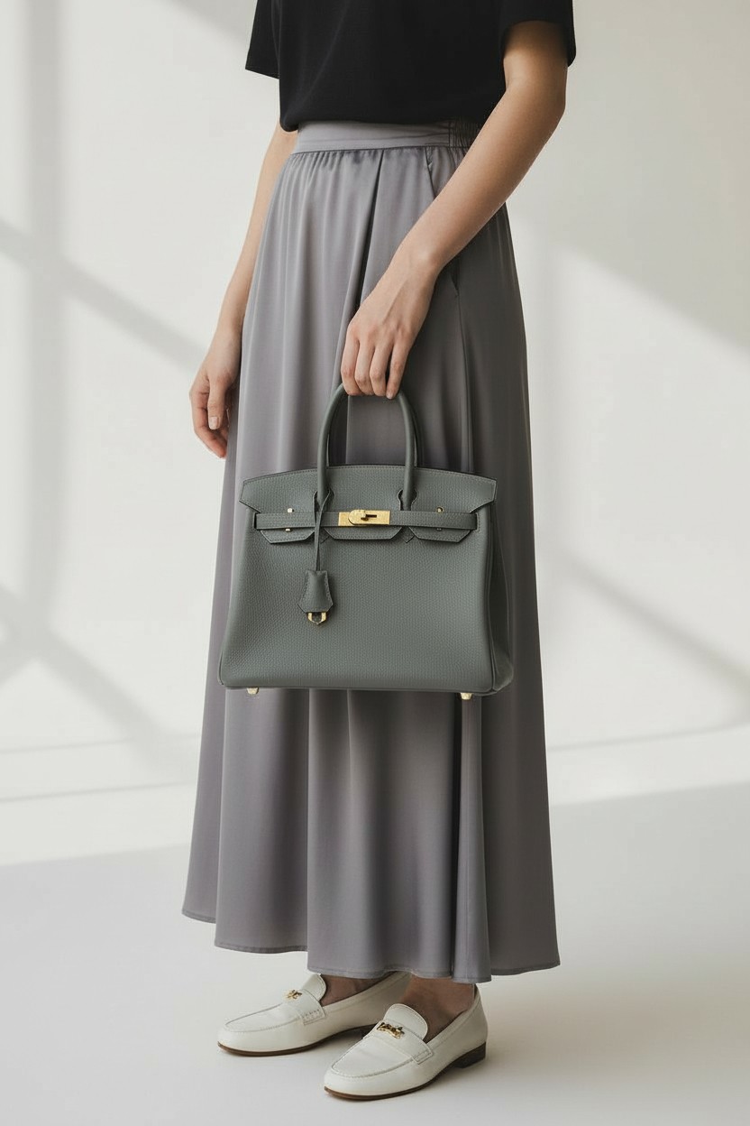 Birkin 버킨 30 Togo 아몬드 그린(Vert Amande) 골드 하드웨어