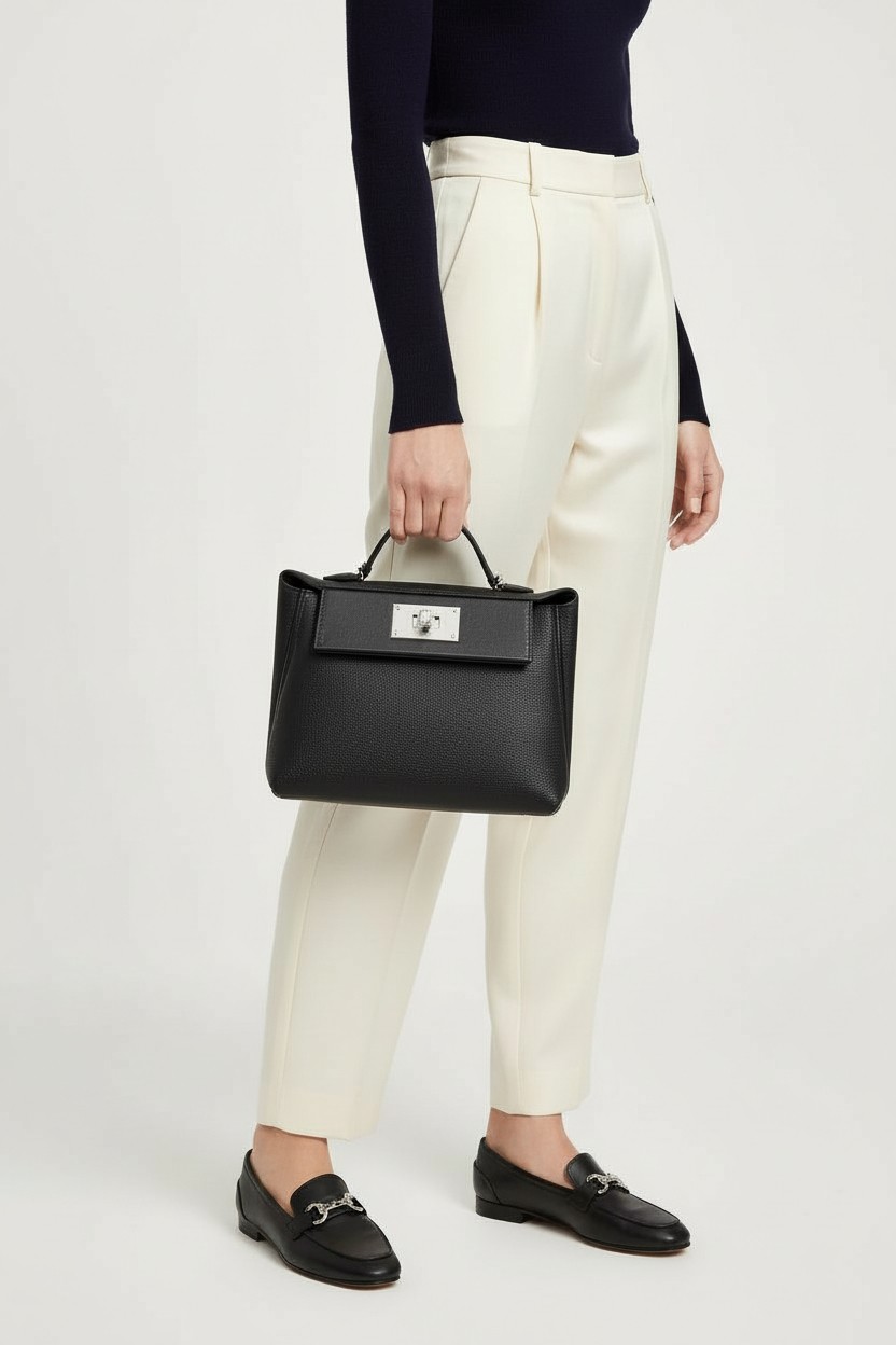 미니 2424 Mini2424  Evercolor 블랙(Black) 실버 하드웨어