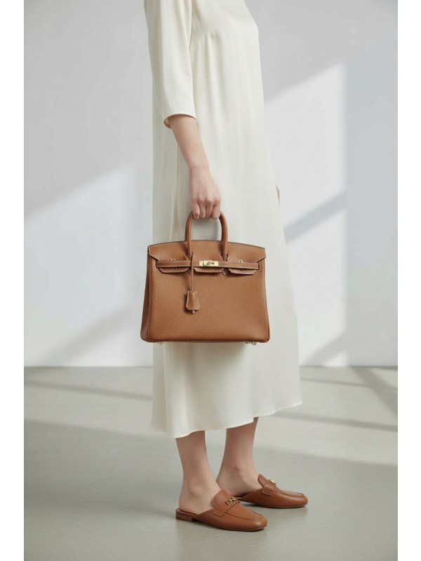 Birkin 버킨 25 Togo 골드 브라운 (Gold 37) 골드 하드웨어