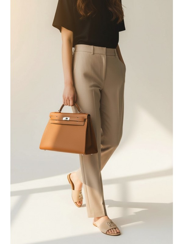 켈리 Kelly 40 Togo Gold Brown 골드 하드 웨어