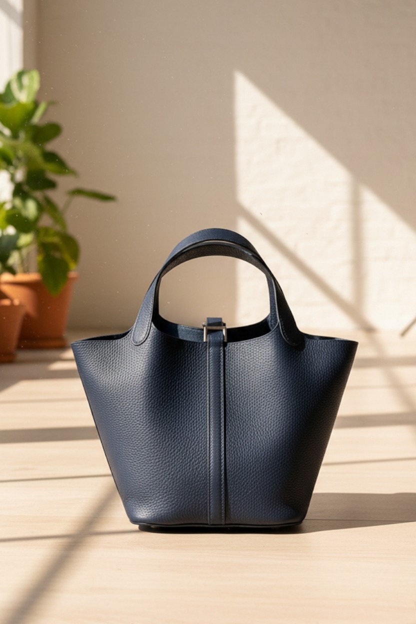 피코탄 Picotin 18 TC Bleu Saphir 실버 하드웨어