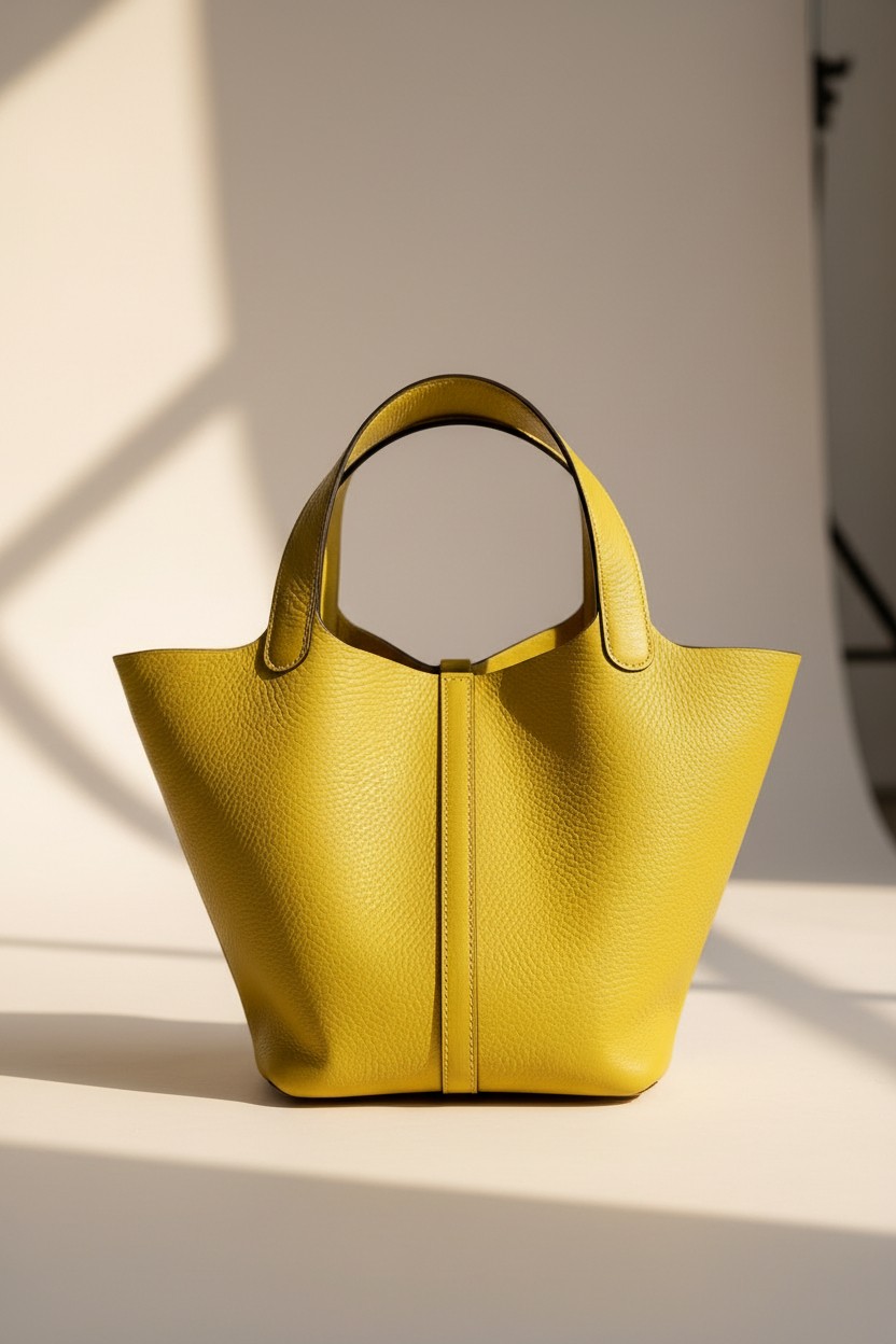 피코탄 Picotin 18 TC 9C Jaune de Naples 실버 하드웨어